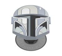 PopSockets: PopGrip - Soporte y Agarre para Teléfonos Móviles y Tablets con un PopTop Intercambiable - PopOut Mandalorian Helmet