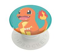 PopSockets: PopGrip - Soporte y Agarre para Teléfonos Móviles y Tablets con un PopTop Intercambiable - Pokémon - Charmander Knocked