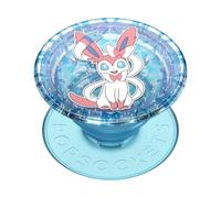 PopSockets: PopGrip - Soporte y Agarre para Teléfonos Móviles y Tablets con un PopTop Intercambiable - Pokémon - Diamond Sylveon Glitter Graphic