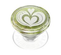 PopSockets: PopGrip - Soporte y Agarre para Teléfonos Móviles y Tablets con un PopTop Intercambiable - Tidepool You So Matcha