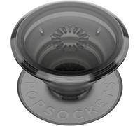 PopSockets: PopGrip - Soporte y Agarre para Teléfonos Móviles y Tablets con un PopTop Intercambiable - Translucent Black Smoke