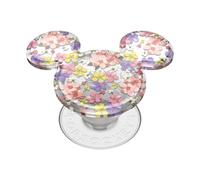 PopSockets: PopGrip - Soporte y Agarre para Teléfonos Móviles y Tablets con un PopTop Intercambiable - Translucent Mickey Cascading Flowers