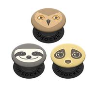 Popsockets PopMini - 3 Piezas de Agarres/Soportes Expansibles para Teléfonos Móviles y Tabletas - Creature Comfort