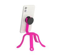 PopSockets: PopMount 2 Flex - Soporte y Tripod de Silicona Flexible Sin Adhesivo, Compatible con Smartphones y Tablets - Pinky
