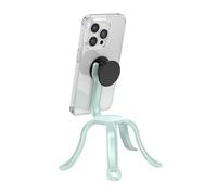 Popsockets: PopMount 2 Flex - Soporte y Tripod de Silicona Flexible Sin Adhesivo, Compatible con Smartphones y Tablets - Honeydew