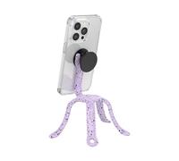 PopSockets PopMount 2 Flex - Soporte y trípode de Silicona Flexible no Adhesivo para Smartphone y Tableta, Color Ciruela