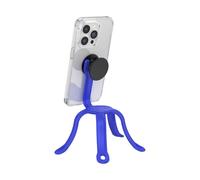 PopSockets: PopMount 2 Flex - Soporte y trípode de Silicona Flexible no Adhesivo para Smartphone y Tableta, Color Cobalto