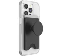PopSockets PopWallet+ con un PopTop Intercambiable Integrado - Black