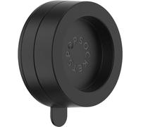 PopSockets Soporte de teléfono con Ventosa multisuperficie, Soporte de Superficie Desmontable, Soporte para teléfono Compatible con MagSafe®, Color Negro metálico