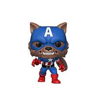 Popsplanet Funko Pop! Marvel - Capwolf - Exclusive to 2021 Summer Convention Limited Edition #882