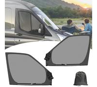 POPUBBY Universales Pantallas Ventana Coche, mosquitera Parasol Ventanas magnéticas Malla para Ventana Lateral del Coche para Sprinter, Metris, Transit, Van, Camper
