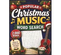 Popular Christmas Music Word Search: Large Print Word Search Book for Adults with 100 Popular Christmas Song Puzzles