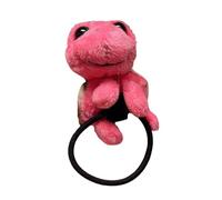 Popular cinta para el pelo de tortuga peluda para adultas y niñas, broche de dibujos animados, bonito lazo para el pelo, soporte para cola de caballo