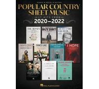 Popular Country Sheet Music (Tapa blanda) (Importación USA)