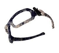 Popular diadema con marco de gafas a cuadros, accesorios de peinado para mujeres y adolescentes, divertida diadema con lazo