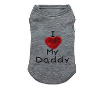 Popular Fashion Pet Winter Warm Bianxei Lindo animal doméstico transformado en ropa para mascotas, suéter vestido para perros grandes (gris, L)