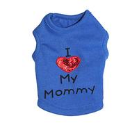 Popular Fashion Pet Winter Warm Bianxei Lindo animal doméstico transformado en ropa para mascotas, vestidos para perros pequeños de invierno (azul, XS)