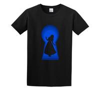 Popular Horror Alice Madness Returns Unisex 100% Cotton Short-Sleeve T-Shirts Black XL