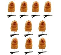 Popular pinza para el pelo de Capybaras 3D, cómoda de llevar para festivales de música, uso diario, adorno para el pelo