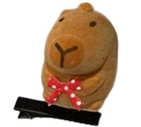 Popular pinza para el pelo de Capybaras 3D, cómoda de llevar para festivales de música, uso diario, adorno para el pelo