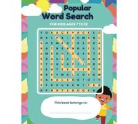 Popular Word Search Book for Kids Ages 7 -12 | 50 Word Puzzles | Make Your Own Word Search Puzzles