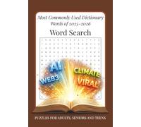 Popular Words of 2025-2026 Word Seach Puzzle Book: Word Searches with Easy-to-Read Pages about Popular Words, Most Used, Dictionary, Slang, 2025, 2026 ... Holidays, Birthdays, School, and Free Times