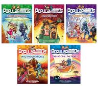 PopularMMOs Series 5-Book Collection Set - Bestselling YouTube Action-Packed Minecraft-Inspired Graphic Novels - A Hole New World, Enter the Mine, ... Into the Overworld, The End of All the Things