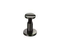 POQAX 10 tornillos M3 negros for encuadernación, remaches metálicos largos, accesorios for artesanías de cuero, varilla de 4 mm de diámetro.(5mm)