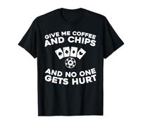 Póquer Jugador - Cartas Juego Casino Texas Holdem Poker Camiseta
