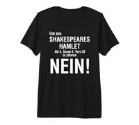 por Citar a Shakespeares Hamlet no. Camiseta Premium