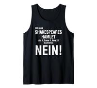 por Citar a Shakespeares Hamlet no. Camiseta sin Mangas
