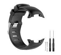 Por Correa para SUUNTO D4 / D4i NOVO GPS Watch Banda de reloj de repuesto, correa de pulsera de silicona suave Smartwatch Bracelet Band con herramientas de eliminación