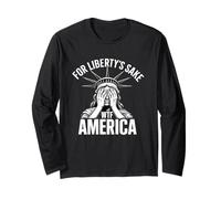 Por el bien de la libertad WTF América decepcionó a Miss Liberty Manga Larga