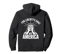 Por el bien de la libertad WTF América decepcionó a Miss Liberty Sudadera con Capucha