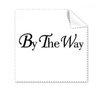 Por el camino Inglés cita gafas paño de limpieza paño limpiador de regalo teléfono Protector de 5 unidades