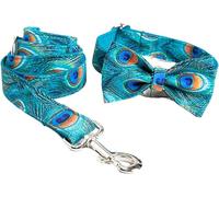 por el Hundhalsband, Conjunto de Collar y Correa for Perro, con Lazo, cómodo Ajustable, for Hembras machos, Bonito for Cachorros(XS)