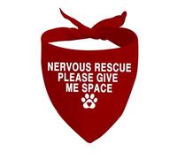 por Favor, Dame Espacio Triángulo Baberos Bufandas Ajustable Bufanda De Mascota Baberos Triangulares Algodón Pañuelo Triangular para Mascotas For Gatos Perros Grandes Medianos Pequeños