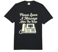 por Favor, Deje un Mensaje después de la Respuesta Retro de los años 80 Comfort Colors Adult Heavyweight T-Shirt
