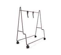 Por Favor Espere a Sentarse Soporte para TV con Ruedas Fig Morado