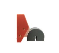 Por Favor Espere para Sentarse Sillón Keystone Melocotón/ Marfil/ Gris
