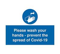 Por favor, lávate las manos, evita la propagación de Covid-19