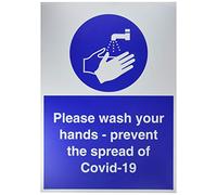 Por favor, lávate las manos - evita la propagación de Covid-19