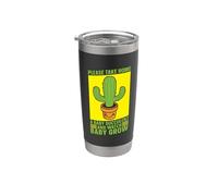 Por favor, llévese a casa una planta bebé que ama los cactus suculentas Vaso térmico de acero inoxidable de doble pared