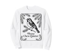 por Favor, Mastica Más Silencioso Divertido Introvertido Naturaleza Amante De Las Sudadera