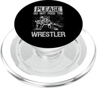 por Favor, no le Des de Comer a The Wrestler Funny Wrestling PopSockets PopGrip para MagSafe