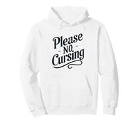 por Favor, no maldigas: humorístico y amigable Sudadera con Capucha