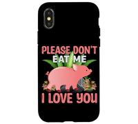 por Favor, no me Comas te Amo Carcasa para iPhone X/XS