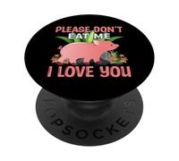 por Favor, no me Comas te Amo PopSockets PopGrip Adhesivo