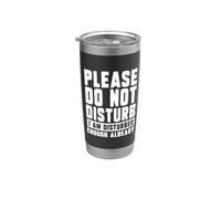 Por favor, no me molestes, ya estoy lo suficientemente perturbado, es divertido Vaso térmico de acero inoxidable de doble pared