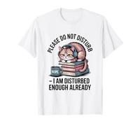 Por favor, no moleste el aprendizaje del examen escolar Camiseta